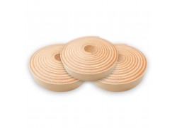 3PCS Per Pack Natural Color Belt Blanks, 1/2" to 1-1/2" Wide, 30-45" long.