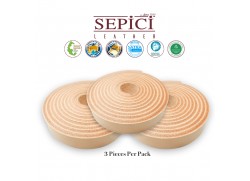 3PCS Per Pack Natural Color Belt Blanks, 1/2" to 1-1/2" Wide, 30-45" long.