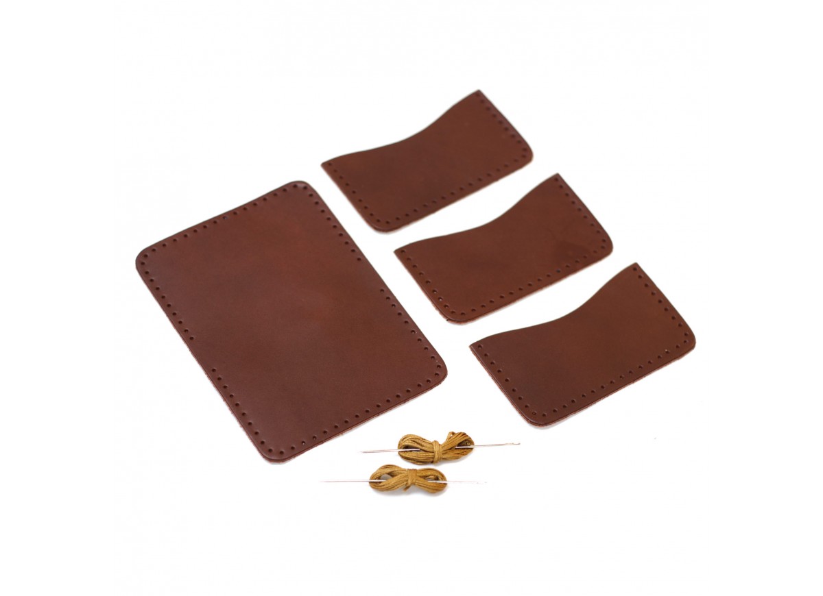 DIY Wallet - Do It Your Own, with Vegetable Tanned Natural Leather!