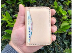 DIY Wallet - Do It Your Own, with Vegetable Tanned Natural Leather!