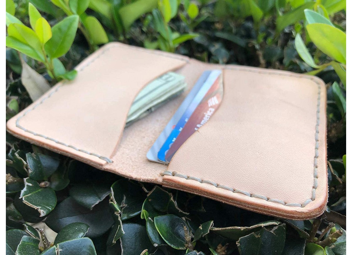 DIY Wallet - Do It Your Own, with Vegetable Tanned Natural Leather!