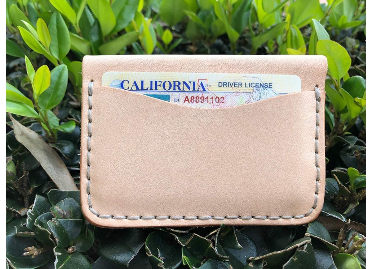 DIY Wallet - Do It Your Own, with Vegetable Tanned Natural Leather!