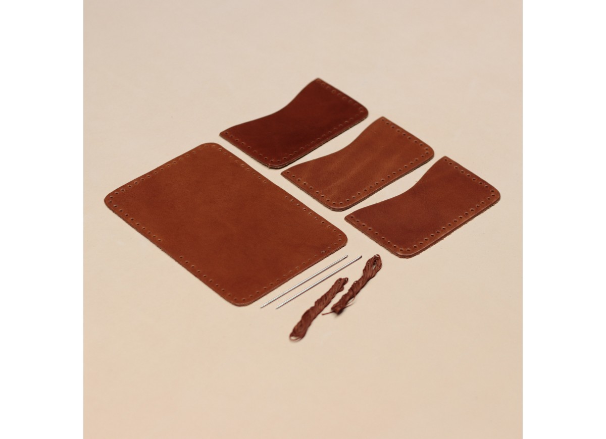 DIY Wallet - Do It Your Own, with Vegetable Tanned Natural Leather!