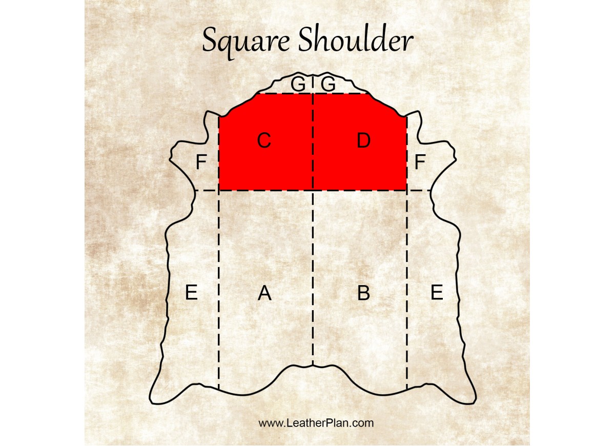 10/11 oz. Double Shoulder, V1 Natural 11-13 square feet.